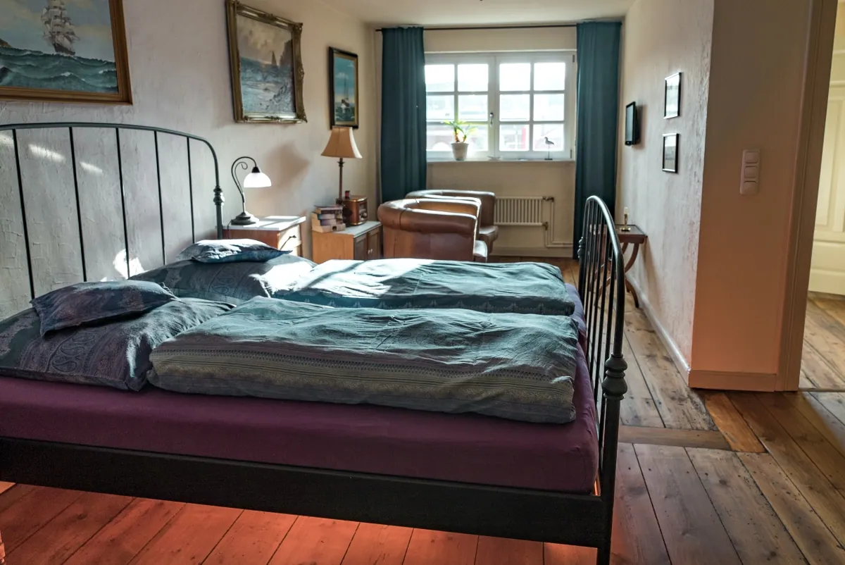 Suite „Helgoland“: Bed